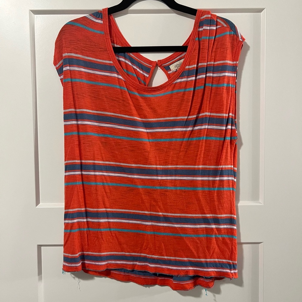 Coral striped beach tree